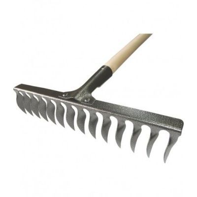 GREBLA CU DINTI RASUCITI FARA COADA 14DINTI 350MM LT35870 LUMYTOOLS