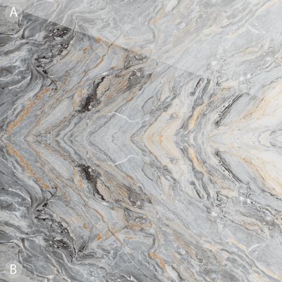 Gresie living digitala vitrificata zasilo grey view A glossy 60x120 1,44mp/cut