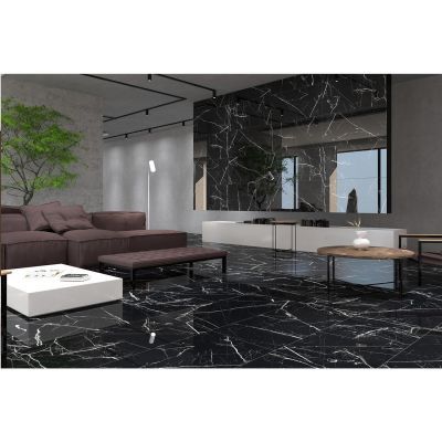 Gresie lux glx 90 negru 120x60 1.44mp/cut