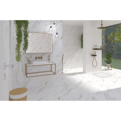 Gresie port 600X300 alb STR Statuario 1.26mp/cut Gresie port 600X300 alb STR Statuario 1.26mp/cut
