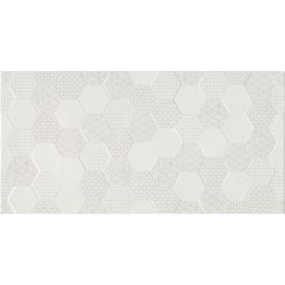 Gresie hexagon White 30/60 1.8mp/pachet