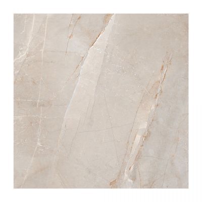 Gresie portelanata Leza Marfil 60x60, aspect marmura, gri, lucioasa 1.44mp/cut