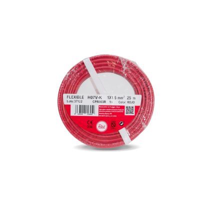 H07V-K 1x1.5 ROSU H07V-K 1x1.5 ROSU