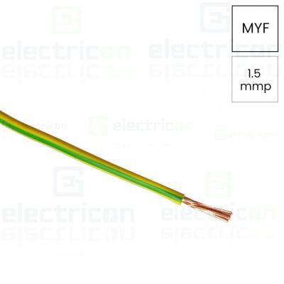 H07V-K 1x1.5 VERDE-GALBEN