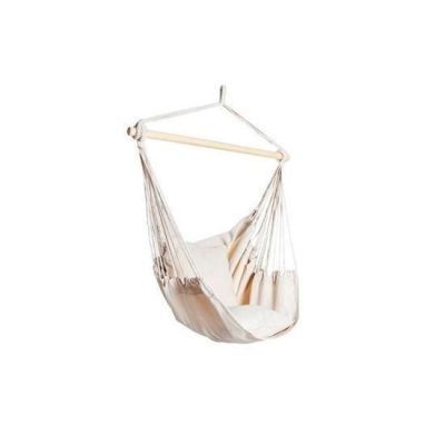 Hamac tip scaun, cu 2 perne, bej