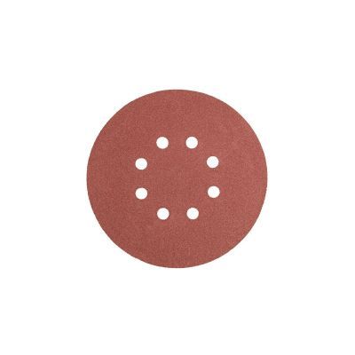 Hartie abraziva Velcro 150mm K100 8 gauri 5BUC/SET 55h948