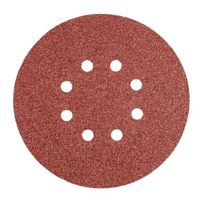 Hartie abraziva Velcro 150mm K100 8 gauri 5BUC/SET 55h948