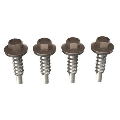 Holtsurub 4.8*19 pt metal 250buc RAL8019 Holtsurub 4.8*19 pt metal 250buc RAL8019