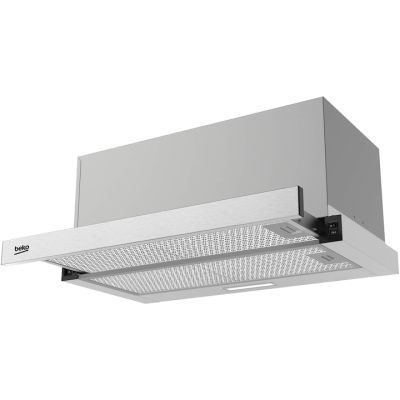 Hota telescopica Beko 574mc/h,60cm,filtru metalic,clasa A, inox HNT61520XH Hota telescopica Beko 574mc/h,60cm,filtru metalic,clasa A, inox HNT61520XH