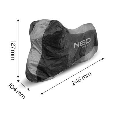 Husa neo pentru motocicleta/scooter 246x104x127cm 10-473