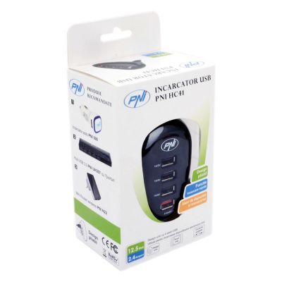 Incarcator USB PNI HC41 pentru TELEFOANE, TABLETE, aparate F - Pni-hc41