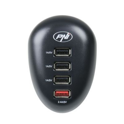Incarcator USB PNI HC41 pentru TELEFOANE, TABLETE, aparate F - Pni-hc41