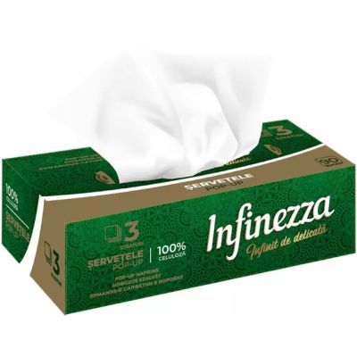 Infinezza servetele cutie 90/Set 3Str