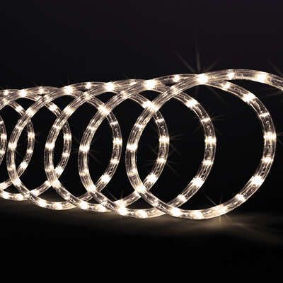 Instalatie tub luminos, alb cald,108 led-uri, 6 m, 875542g