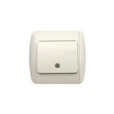 El Zirve alb intrerupator LED St-el00040