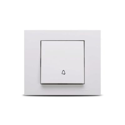Intrerupator sonerie st grano nat alb 400-207