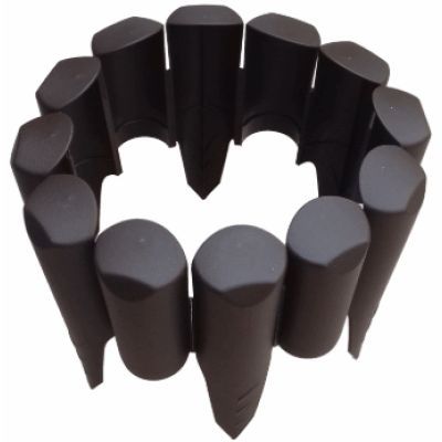 Gard decorativ pentru gradina maro IPBO-R222