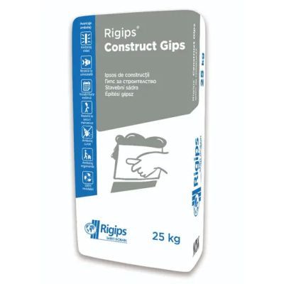 Ipsos pentru constructii, Rigips Construct Gips, 25 kg