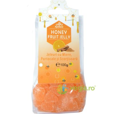 Jeleuri cu miere,portocale si scortisoara 100G 60002