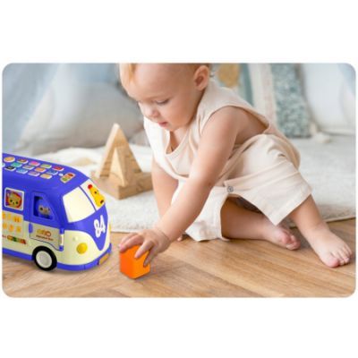 Jucarie educationala Autobuz RK-741 Ricokids albastru 774101
