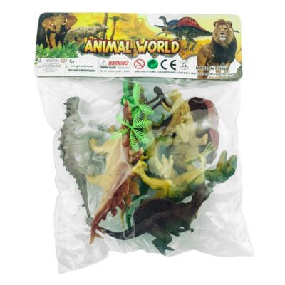 Jucarie sset dinosauri 23x29x3.5 cm 11755