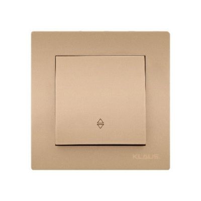 KE01419 Klaus Gold Intrerupator Cap Scara