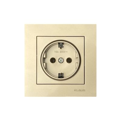 KE01907C Klaus Auriu lucios priza simpla