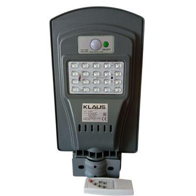 KE56301 Klaus LED solar pentru iluminat stradal 20W 1000LM 6500K