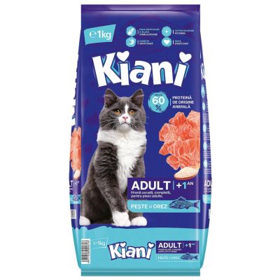 Kiani CAT Petfood PESTE/OREZ 1kg