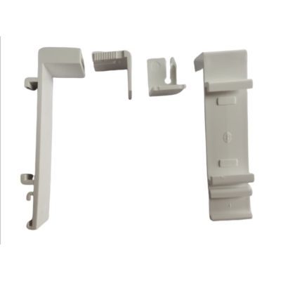 Kit accesorii duo rulou 17.5mm alb