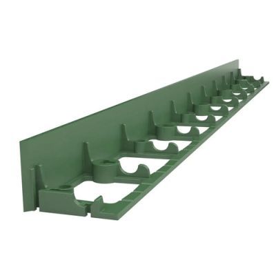Kit bordura PP TERRA pt pavaj L=1m, 4buc, 12 ancoreincluse, H45, verde