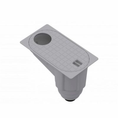 Kit Camin pp easy scurgere burlan 303x164x208 gri 817009-g