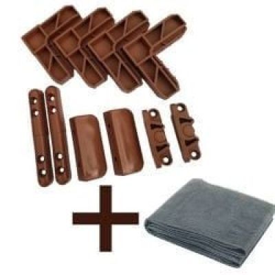 Kit insecte fereastra maro