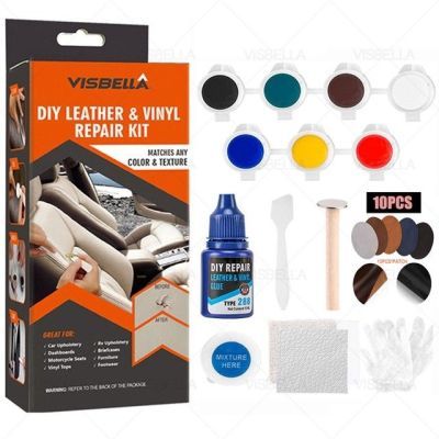 Kit pentru reparat materiale din piele Visbella Visbella faruri 1+1