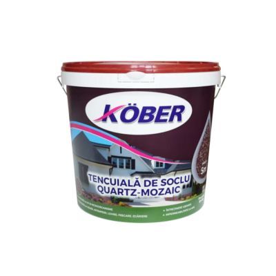 Tencuiala mozaicata de soclu Kober