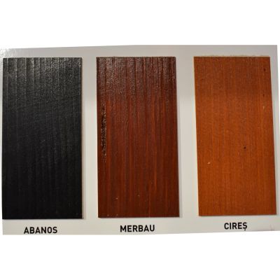 Lazura pentru lemn de exterior Caparol Aqua Lasur +, abanos, 0,75 l