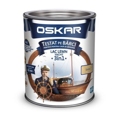 D OSK LAC lemn Yacht 3 in 1 Incolor 2.5l+0.75l