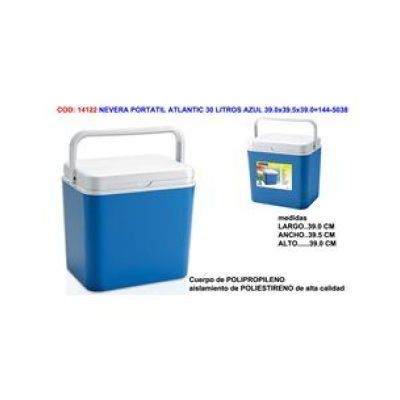Lada frigorifica albastra 30L Atlantic 144-4132-g