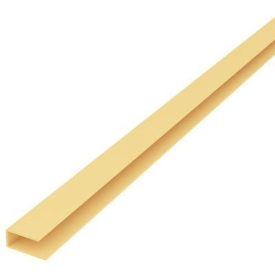 Profil terminatie laterala lambriu PVC, artar, 3m