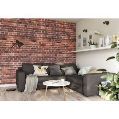 Lambriu PVC Motivo Red Brick, 0.8 x 25 x 265 cm