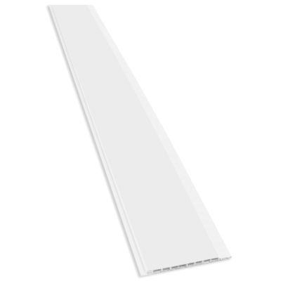 Lambriu, PVC, 10.5x400 cm, Hard alb, 10buc/pachet