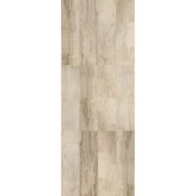 Lambriu PVC interior Brown Marble, aspect faianta, 250 x 2650 mm, 2.65 m²/pack