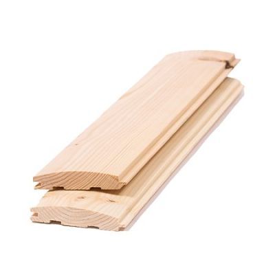 Lambriu lemn semirotund, CAL I, 19X110X3000mm, 1.64 mp/pack, 5 Buc