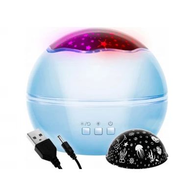 Lampa cu proiector albastru 16858