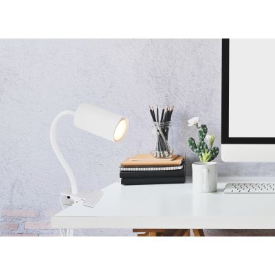 Lampa flexibila cu clema 1xGU10/25W/230V neagra/alama 290x100x415mm 57911KW Lampa flexibila cu clema 1xGU10/25W/230V neagra/alama 290x100x415mm 57911KW