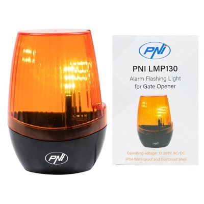 Lampa led semnalizare deschidere poarta 12-265V PNI-LMP130