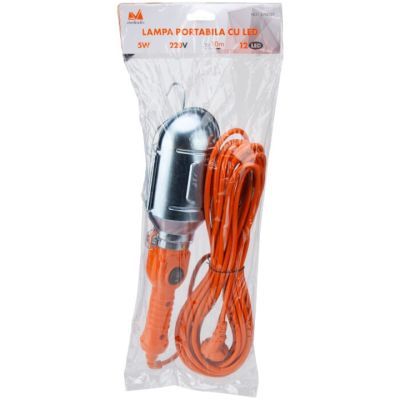 Lampa portabila cu led ets U(v) 220 P(w) 5 L(m) 10 676057
