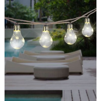 Lampa solara exterioara cu LED 33694-10 50 LED 570cm