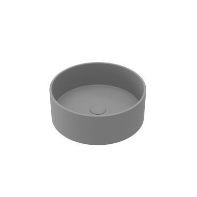 Lavoar ceramic D-36cm, forma circulara, gri deschis mat LAV907139