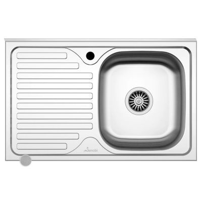 Chiuveta inox 2511 B1-1/2SL 1000X500 11/2C1P ST LN Sanobi(1/1)